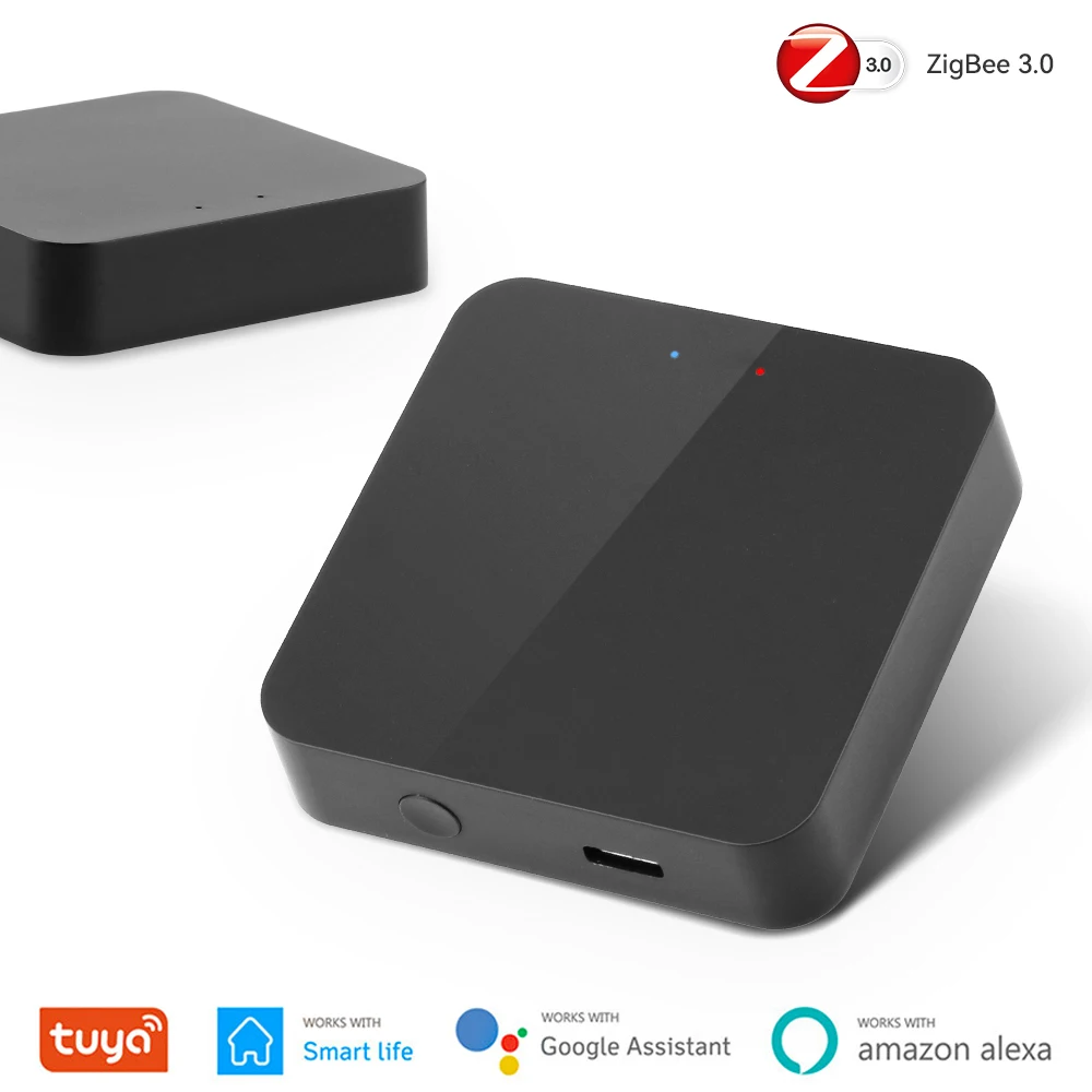 

Tuya ZigBee 3.0 Wireless Gateway Hub For Smart Home Automation for ZigBee Devices Via Smart Life Works with Alexa Google Home
