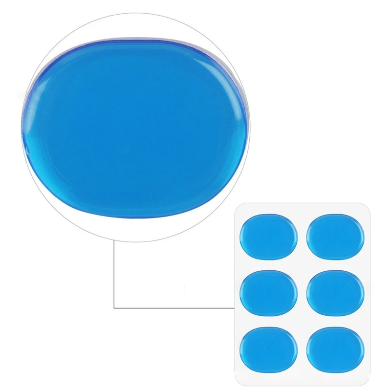 Silicone Silencers 6Pcs Drum Dampeners For Snare