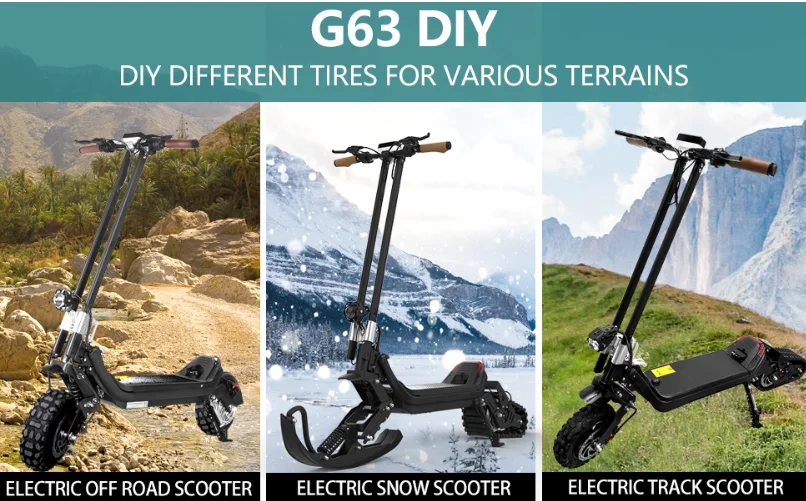 USA stock warehouse Riding'times G63 DIY hot sale snowmobile kids snow racer snowscooter for sale