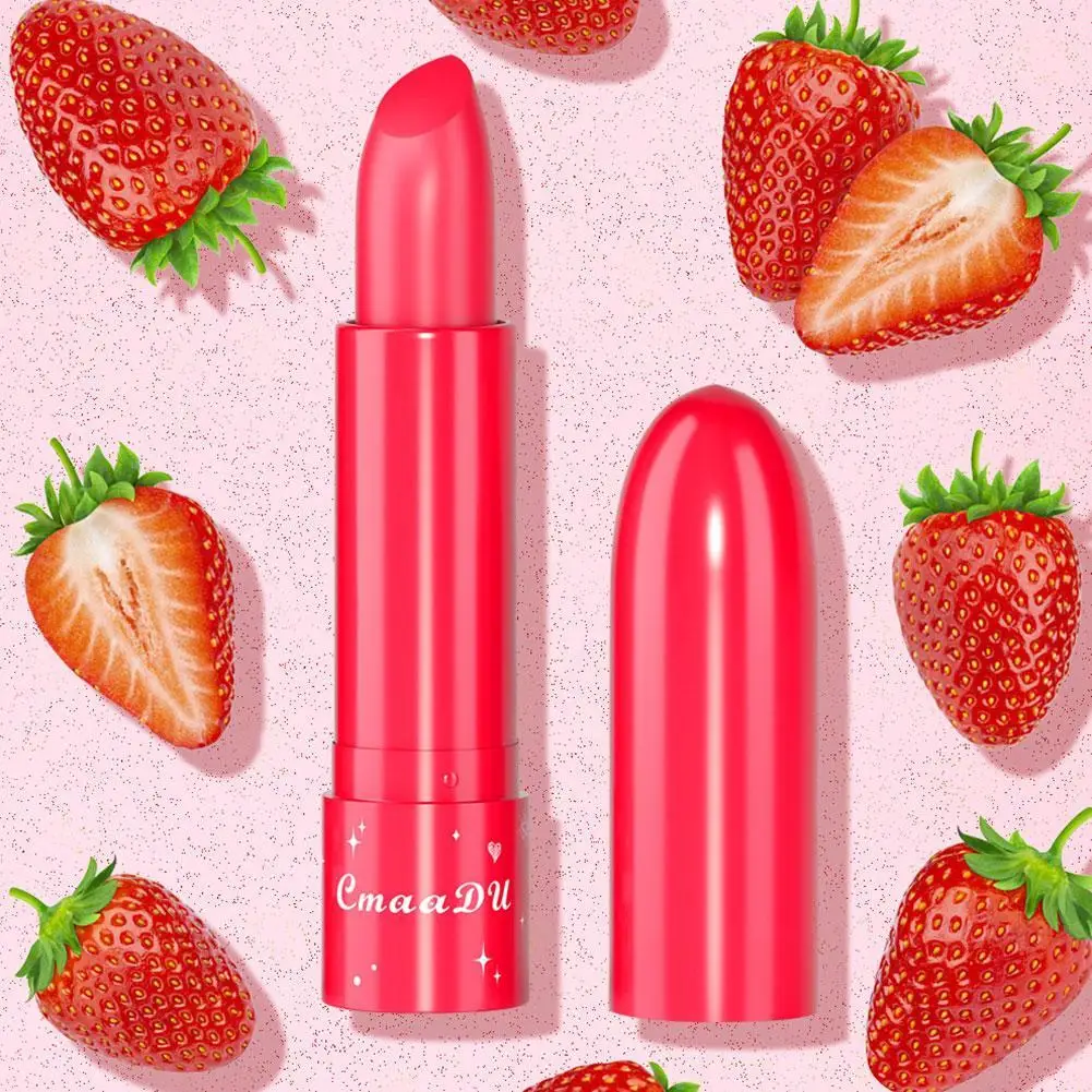 

New 6 Colors Fruity Lip Balm Nourish Moisturize Lipstick Long Lasting Hydrating Fade Lip Lines Prevent Dry Lips Make Up Lip Care