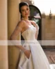 Customized Off-Shoulder With Beads Wedding Gowns A-Line Backless Lace Up Bridal Gown robe de mariée 2