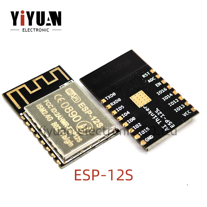 

10PCS NEW ESP-12S SMD 16x24mm WiFi module