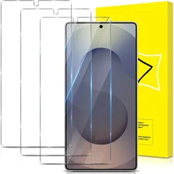 3 Pcs HD Full Coverage Tempered Glass Screen Protector - Premium Protective Film with 9H Hardness - Nano - coated Tempered Glass Film