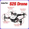 Original S2S Drone Motor Arm Spare Part Front / Rear Arm Left / Right Arm with Brushless Motor Engine Part LS-S2S Accesory 1