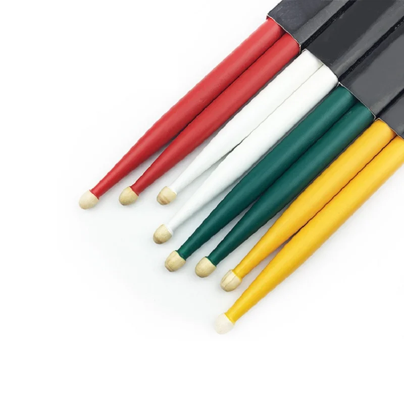 

Professional Drum Sticks 5A Maple Wood Drumsticks Multi Colors Drum Sticks for beginners