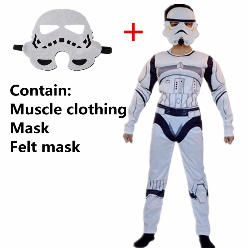 Star Wars The Force Awakens Classic Children's Movie Character Darth Vader Stormtrooper Halloween Game Role Playing Costume cute halloween costumes Cosplay Costumes