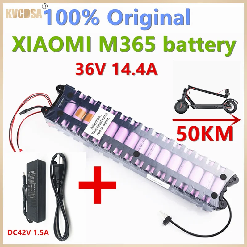 Original 36v 14.4ah Battery For Xiaomi M365/pro/1s Special Battery Pack ...