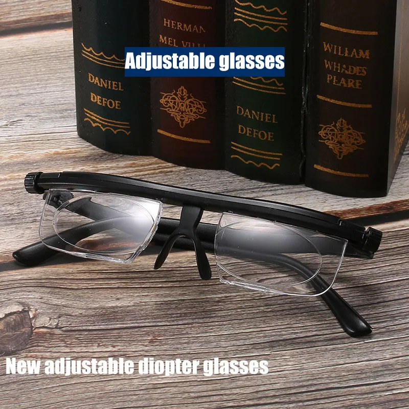 NewAdjustableDiopterReadingGlassesWomenMenAutomaticAdjustment