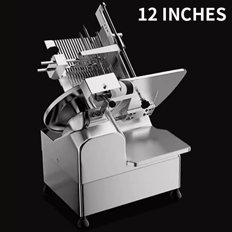 Fully automatic slicer commercial hot pot restaurant mutton roll slicer beef roll slicer meat cutter 2