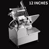 Fully automatic slicer commercial hot pot restaurant mutton roll slicer beef roll slicer meat cutter 2