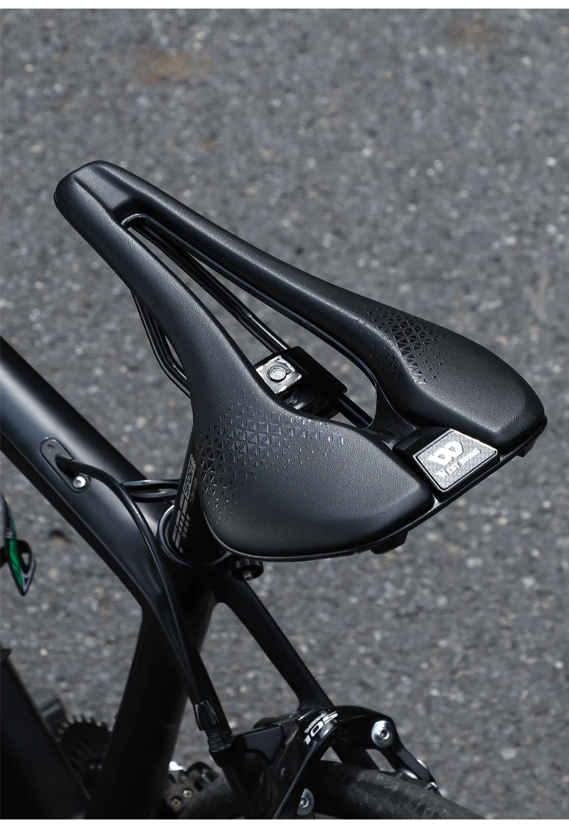 West Biking leichter Rennrads itz kurze Nase Rennrads attel hohl atmungsaktiv schmerzlos Triathlon Fahrrads attel – Detail 14