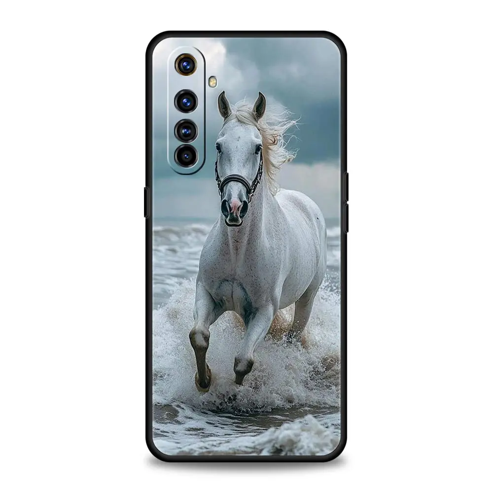 Horses Galloping Design Phone Case Cover