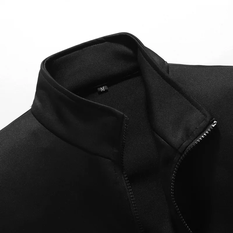Autumn And Winter Sweater Jacket Set Men's Casual Sports Set Three Piece Set