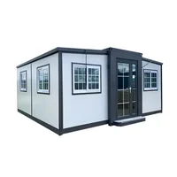 Meilleure Vente : Maison Pliante à Double Aile Extensible, Maison Mobile Pliable, Maison Conteneur 20ft 40ft, Produits en Acier 5