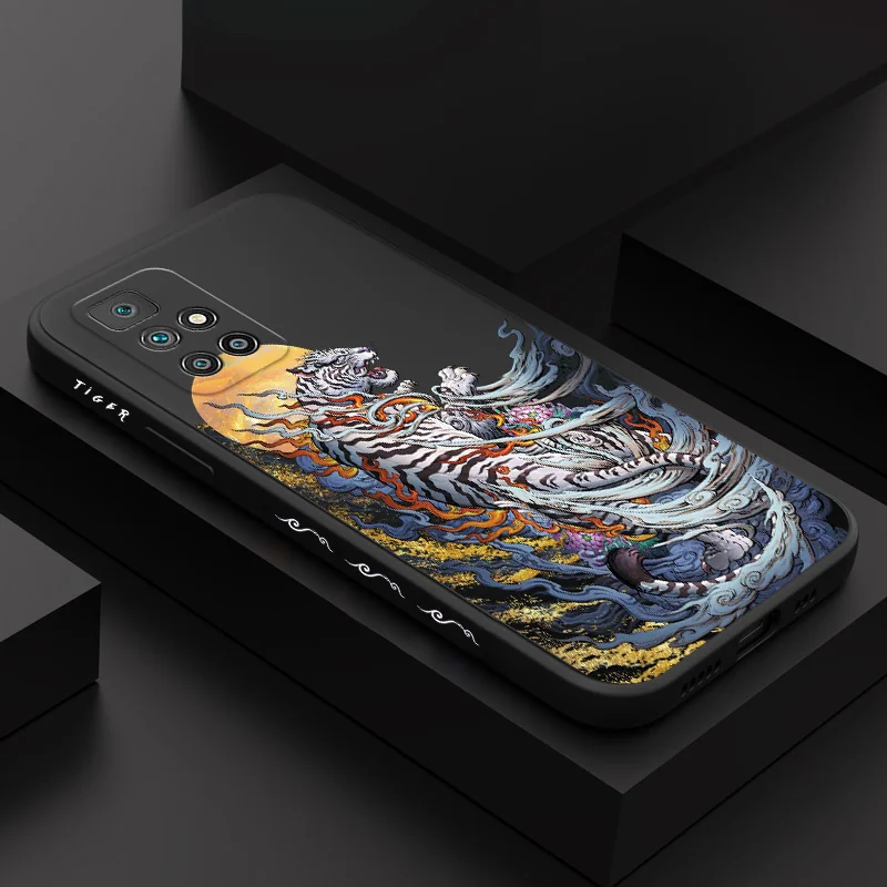 Custodia Per Telefono Star Moon Tiger Per Xiaomi Redmi 12C 10 10C 10A 9 9A 9T A1 Pro Plus Cover In Silicone 4G 5G