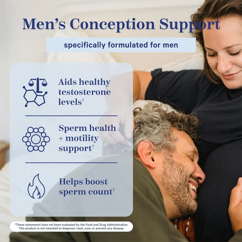 Fertility Capsules Men Increase Sperm Quality Vitality Sperm Motility Count Booster Support Supplement
