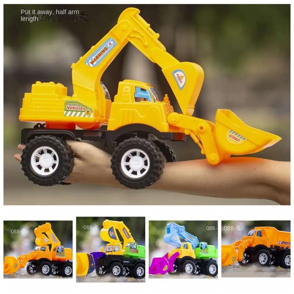 

Crane Engineering Excavator Toy Dump Truck Farmer Vehicle Engineering Vehicle Toy Inertial Sliding Construction Excavator