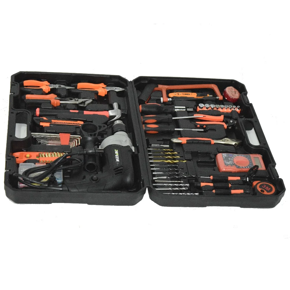 

Multi-function home hardware kit household toolbox electrician dedicated tools