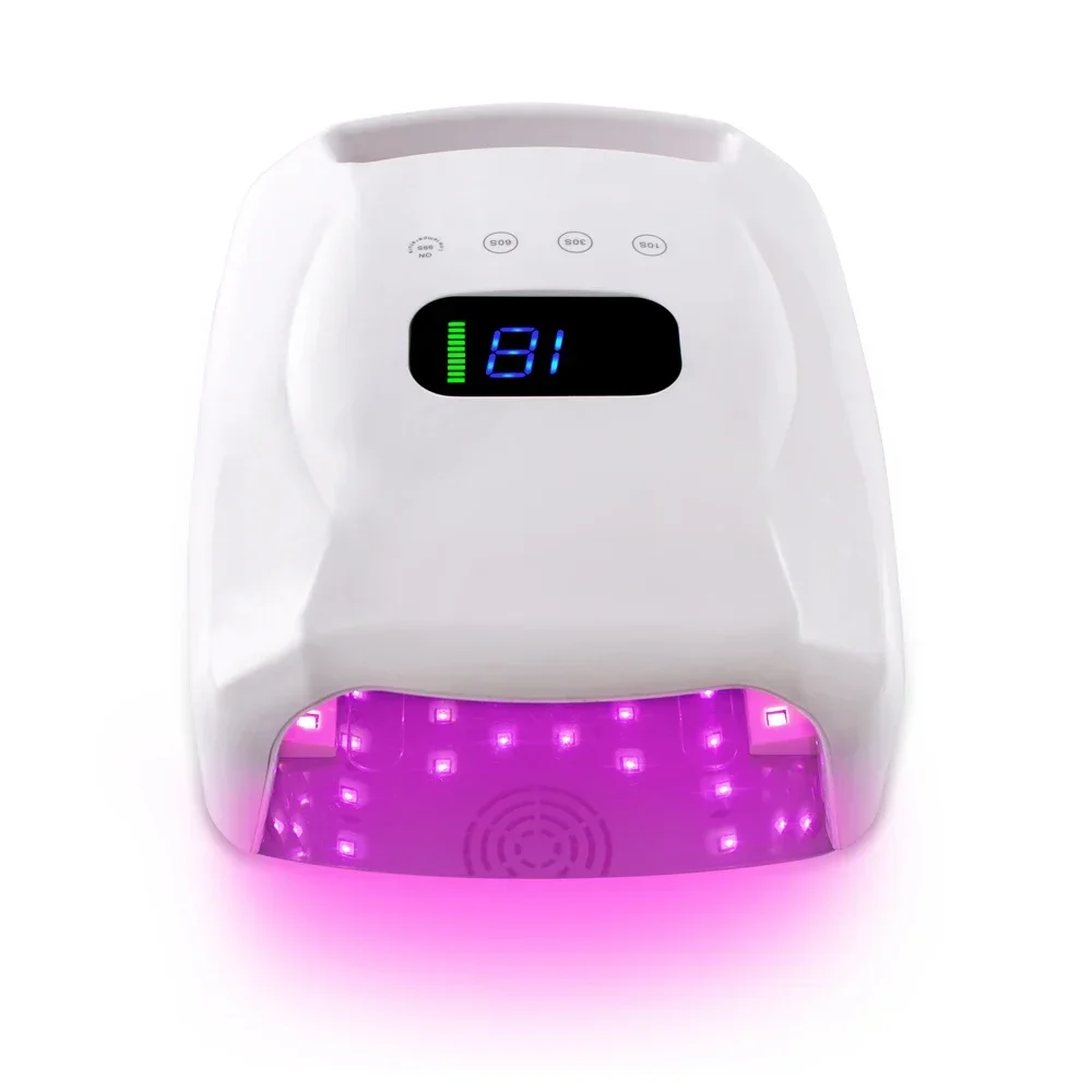 2023 Professional Wireless UV Light Nail Lamp Gel UV Led Cordless Nail Lamp 96w For Gel UV Nail polish 2
