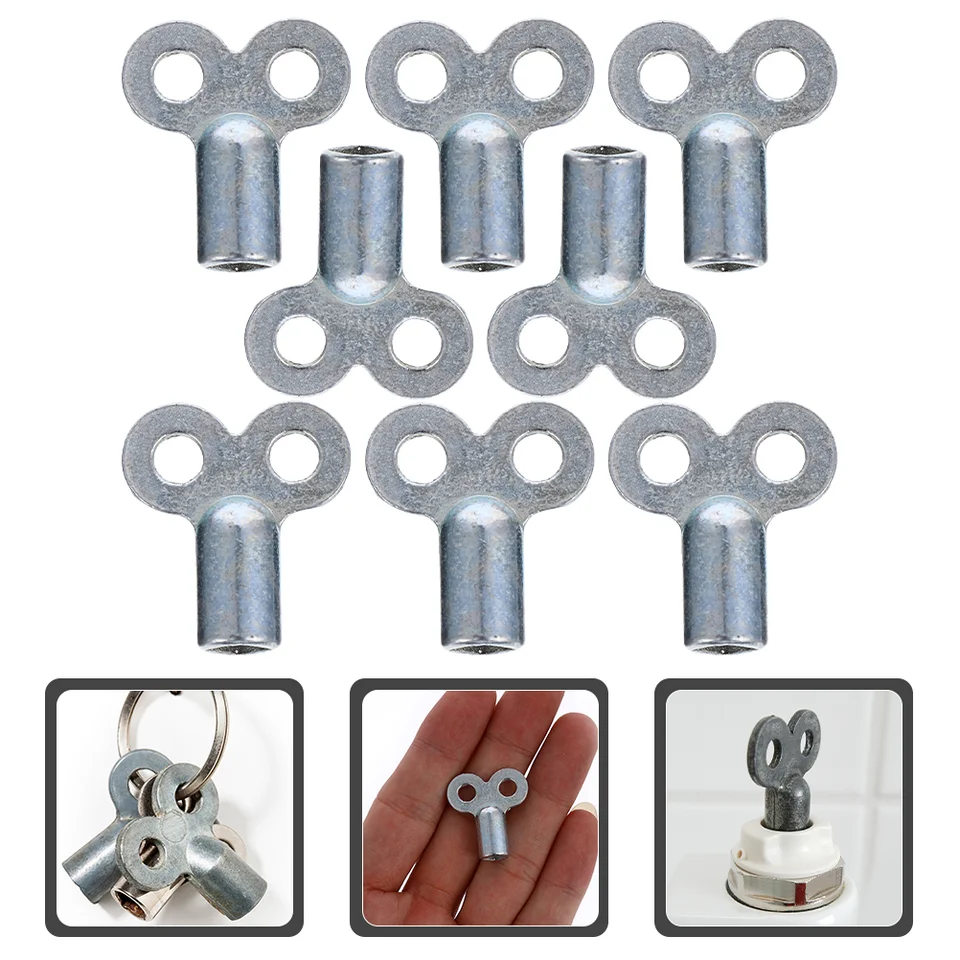 Herramienta Purgado Radiador 3D Herb Llave De Purga Para Radiadores - Acero Inoxidable 304, 5 Mm, Para Ventilar Calefacción (mercancía B) Llave Purgado Radiador Acero Inoxidable
