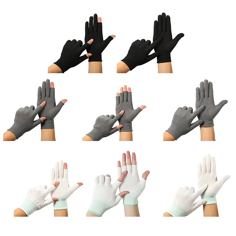 Nylon Breathable Touch Screen Gloves Half Finger Full Finger Gloves Outdoor Mitten Work Thin Hunting Shooting Mitten