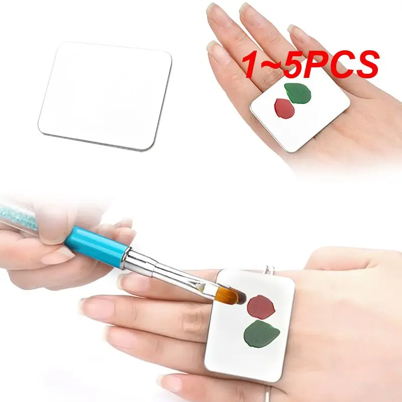 

1 ~ 5 шт., палитра акварельных красок из нержавеющей стали