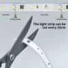 220V Waterproof LED Strip Light High Brightness 120LEDs/m For Home Decoration Kitchen Outdoor Garden LED Light With Switch 3