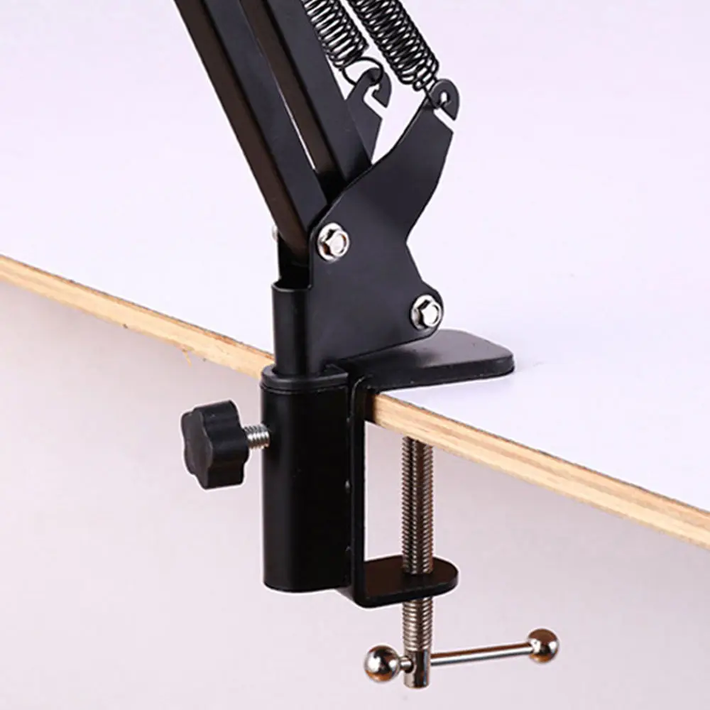 Microphone Stand Professional Flexible Desktop Hanging Adjustable Boom Scissor Arm for Podcast Streaming Youtube