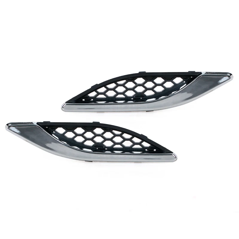 Car Front Side Grille Air Intake Fender Vents Grill For Maserati Ghibli 2014- Auto accessories 670029939 670029940 car exterior accessories car grill mesh grille braces