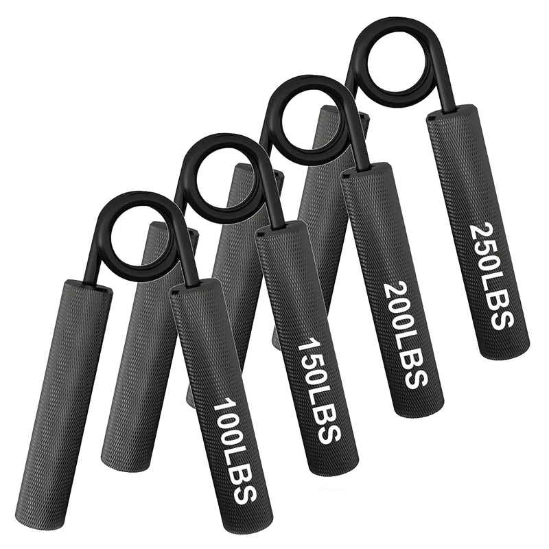

4 PCS Hand Exercise Trainer Forearm Trainer Metal Grip Strength Trainer Fit For Hand Strengthener