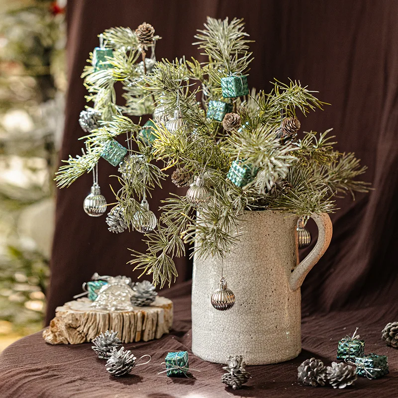 Christmas Tree Decor Set Box Luxury Mixed Multicolor Ornaments Balls Pendant New Year XMAS Navidad Party Gift Decoration