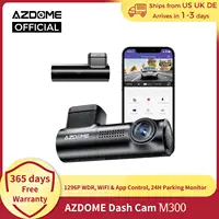 AZDOME Dash Cam 1296P WiFi Dash Camera for Cars Voice Control Dashcams Night Vision Loop Recording G-Sensor 24H Parking Monitor - Image 2