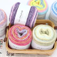 1pc 100g Gradient Rainbow Yarn, Suitable for DIY Crochet and Knitted Warm Sweaters, Scarves, Hats, Shawls, Etc 2