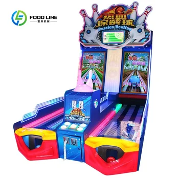 Macchina da Bowling Arcade Commerciale, Attrezzatura Sportiva per Centri di Divertimento e Parchi