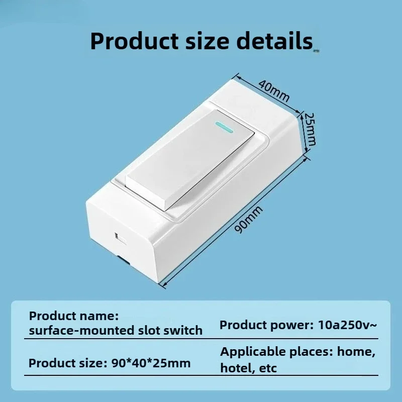 Control Switch 1 2 Gang 1 2 Way 110~250V Bedroom S7dcba5ead33d4c3a846216d4f573de4fB