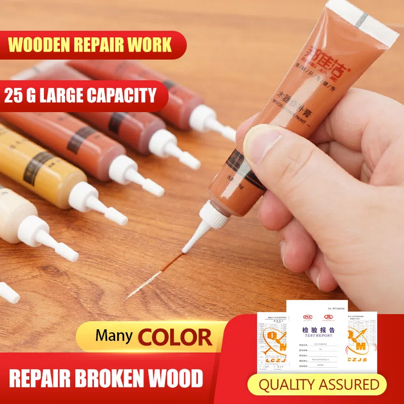 

Wood Product Furniture DIY Repair Paste Filler Scratch Furniture Touch Up Cover For Wooden Floor Table Door Cabinet Fast Repair