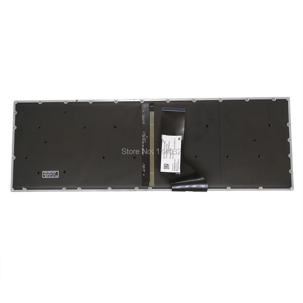 Teclado Retroiluminado Húngaro Russo para Acer Aspire V15 Vn7 572 Vn7 Nitro 572g Vn7 572tg e5 v3 575t v5 Vn7 592g 591g 772g Novo cf - Imagem 5