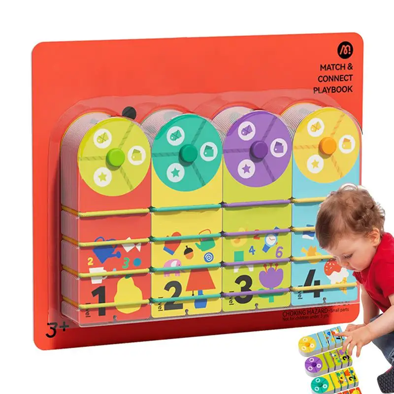 Toddler Sorting Toys Brain Teaser Funny Board Game Color Sorting Sensory Toys Learning & Education Executive Desk for