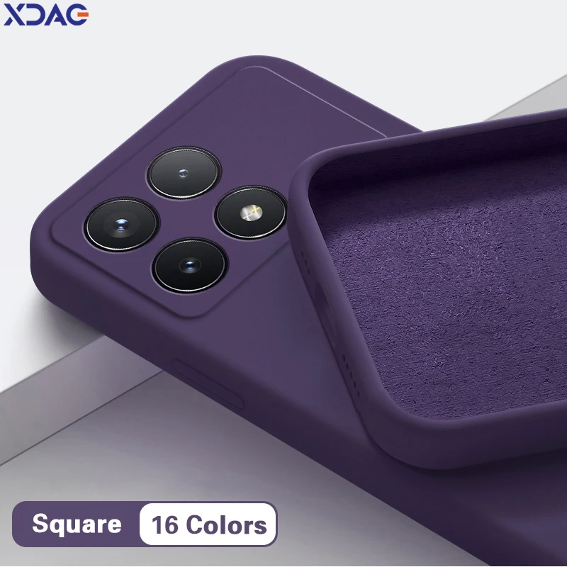 Matte Soft Candy Liquid Silicone Back Cover Case