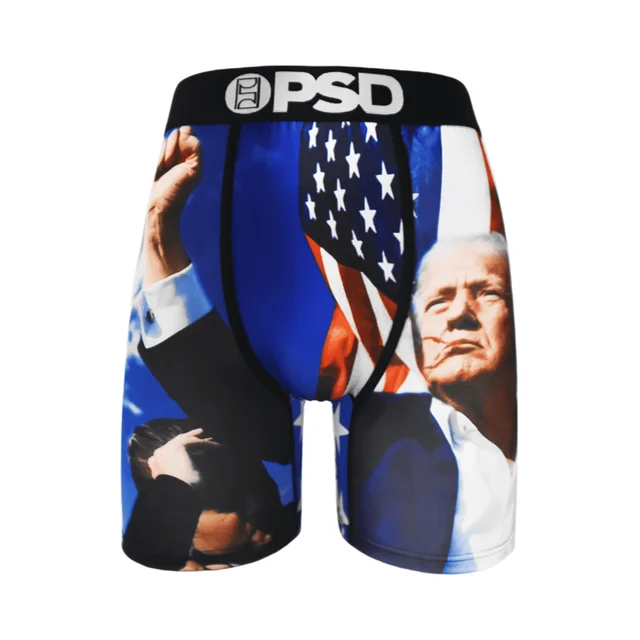 Men's Boxer Briefs S-XXL Soft Polyester Underwear, Quick-Dry Breathable Elastic Waistband Lightweight Boxer Shorts for Men 3