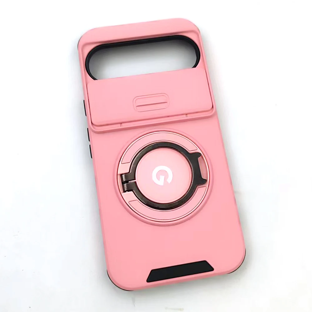 Luxury Shockproof Armor Case with Stand Holder and Camera Protection