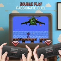 Console de jeu rétro 8 bits avec stick AV TV, 620 jeux classiques intégrés, mini console plug-and-play avec 2 manettes sans fil, cadeau 4