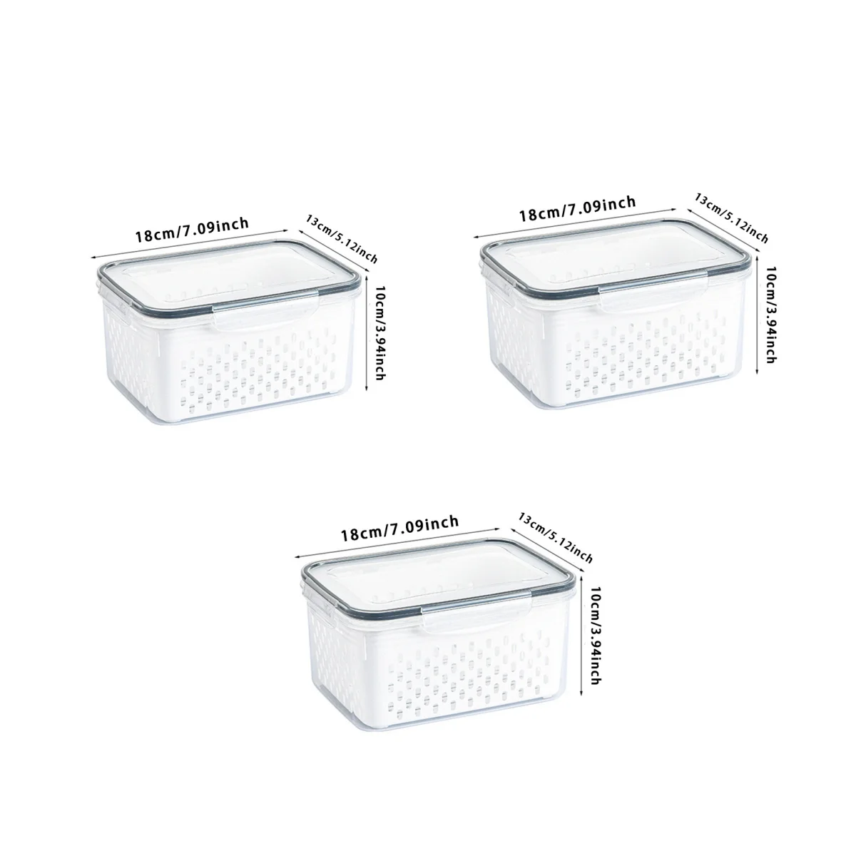 3Pcs 1750ML