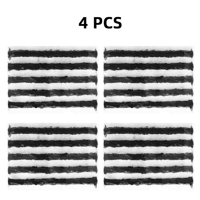 Pcs Car Tubeless Tire Seals Repair Strips Stirring Glue for Tyre Plug Puncture Auto Motorcycle Tyre Repair Rubber Strip