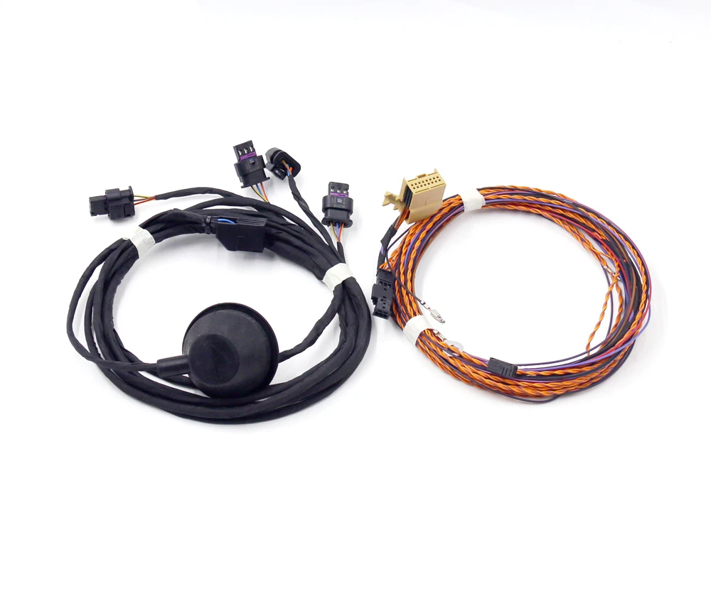 

Для PQ Tiguan 5N Golf 6 MK6 Jetta 5 MK5 Passat CC вспомогательное устройство для автомобильной парковки OPS задние 4K Провода Кабели