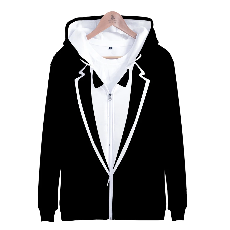 New design funny fake Suit Tie 3D hoodie men/women streetwear Suit long sleeve hoodies sweatshirt fashion tracksuit men clothes