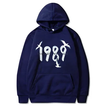 TAYLOR SWIFT 1989 T.S. Taylor Swift Men's and Women's Hooded Sweater Unisex Hoodies Sweatshirts Pullover Loose Top Tee