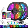 30leds/m 5050 Led Strip 5M LED Strip Light led ribbon 15M 20M 30M rgb led diode tape Bluetooth Controller power adapter for Home 1