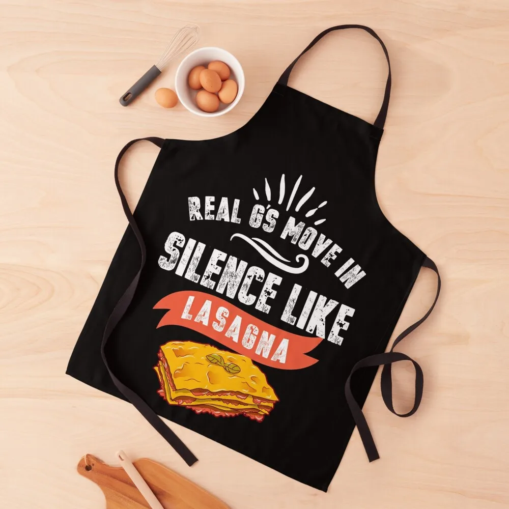 

Real G'S Move Silence Like Lasagna, Foodie, Lyric, Rap, Hip Hop, Rapper Design Apron Apron Kitchen Woman Cute Apron