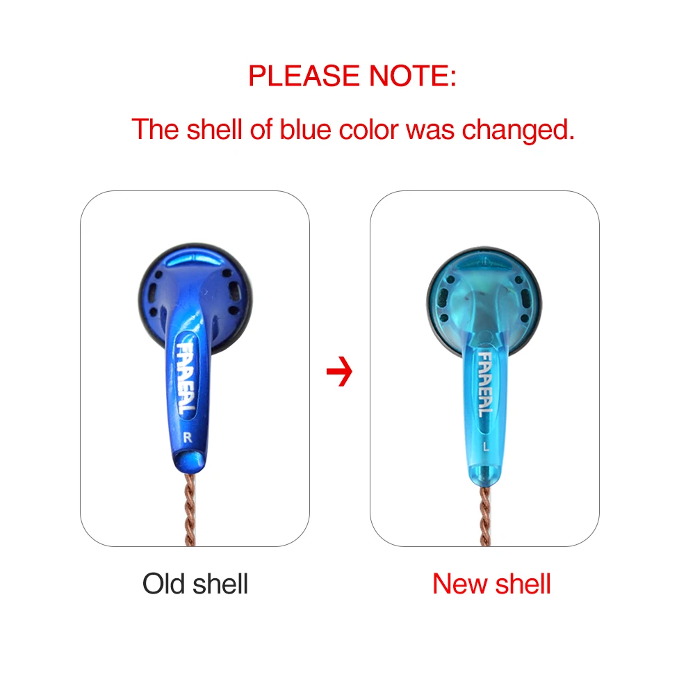 FAAEAL Earphones Iris 2.0 In Ear Earbuds 3.5mm Durable Wired Ear Buds Good Bass Music Headphones Running Sports Gaming Headsets 6
